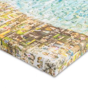 Fotomosaik auf Leinwand Mosaik Bild Pimavo