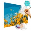 Malen nach Zahlen eigenem Bild Blumen