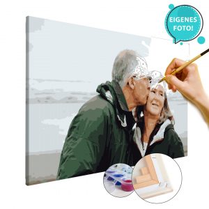 Malen nach Zahlen eigenes Foto Bild Geschenk fuer Eltern