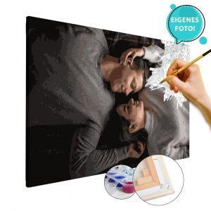 Malen nach Zahlen eigenes Foto Bild Geschenke für Paare