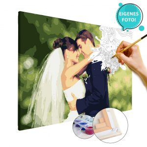 Malen nach Zahlen eigenes Foto Bild Geschenke zum Hochzeitstag